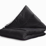 All - in - One Lazy Duvet | Black | Single - 140cm (W) x 200cm (L) - The Bedding & Blankets Store