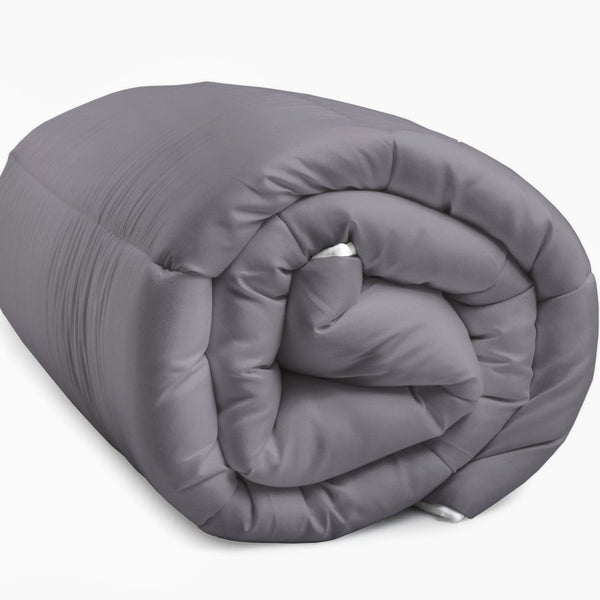 All - in - One Lazy Duvet | Black/Anthracite | Single - 140cm (W) x 200cm (L) - The Bedding & Blankets Store