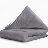 All - in - One Lazy Duvet | Black/Anthracite | Single - 140cm (W) x 200cm (L) - The Bedding & Blankets Store