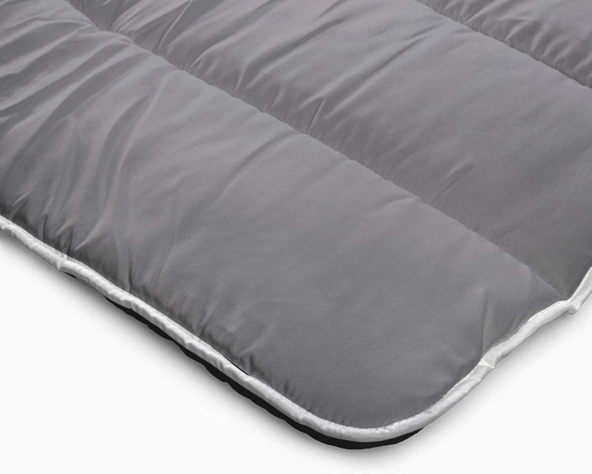 All - in - One Lazy Duvet | Black/Anthracite | Single - 140cm (W) x 200cm (L) - The Bedding & Blankets Store