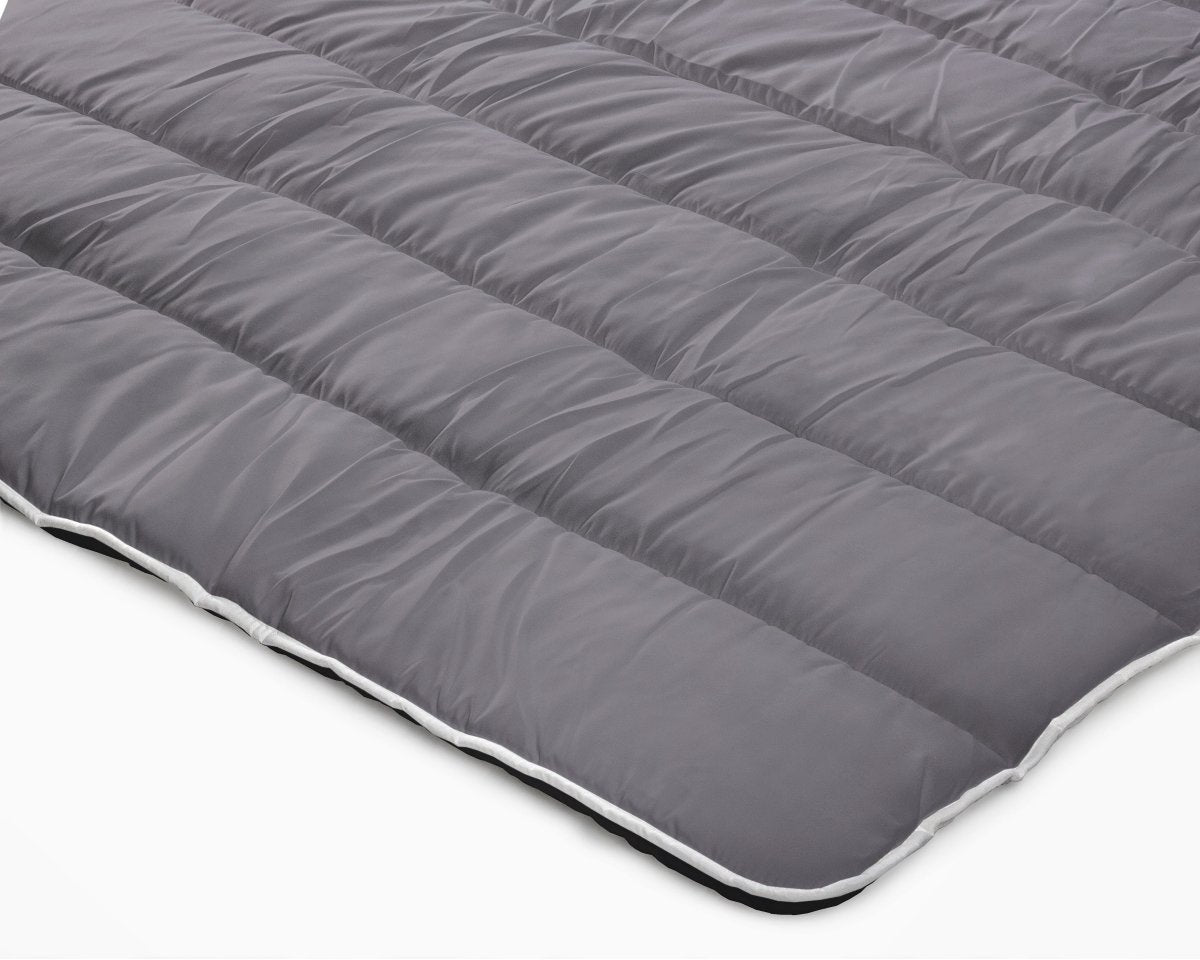 All - in - One Lazy Duvet | Black/Anthracite | Single - 140cm (W) x 200cm (L) - The Bedding & Blankets Store