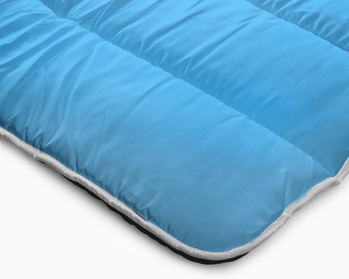 All - in - One Lazy Duvet | Black/Blue | Single - 140cm (W) x 200cm (L) - The Bedding & Blankets Store