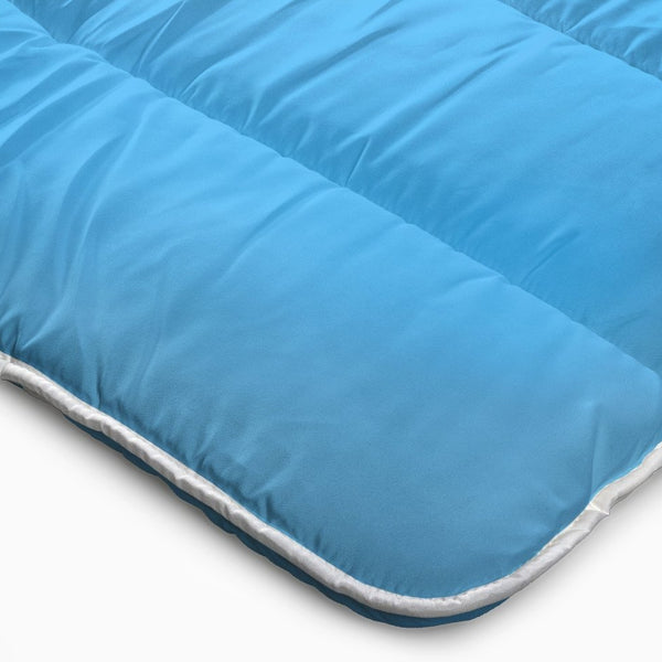 All - in - One Lazy Duvet | Blue | Single - 140cm (W) x 200cm (L) - The Bedding & Blankets Store