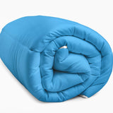 All - in - One Lazy Duvet | Blue | Single - 140cm (W) x 200cm (L) - The Bedding & Blankets Store