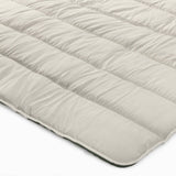 All - in - One Lazy Duvet | Cream/Green | Single - 140cm (W) x 200cm (L) - The Bedding & Blankets Store