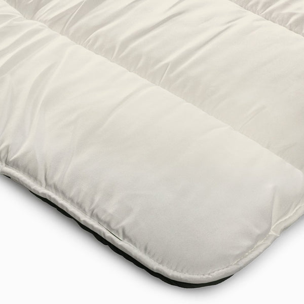 All - in - One Lazy Duvet | Cream/Green | Single - 140cm (W) x 200cm (L) - The Bedding & Blankets Store