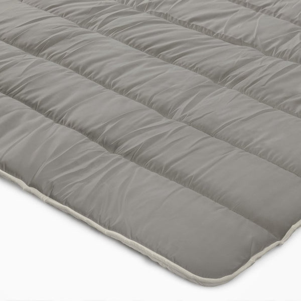 All - in one Lazy Duvet | Cream/Khaki | Single - 140cm (W) x 200cm (L) - The Bedding & Blankets Store
