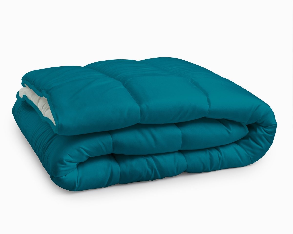 All - in - One Lazy Duvet | Foggy/Plume | Single - 140cm (W) x 200cm (L) - The Bedding & Blankets Store