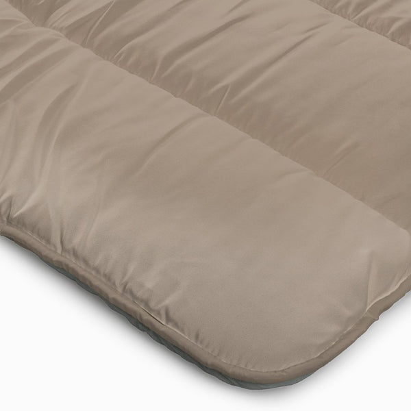 All - in - One Lazy Duvet | Foggy/Teak | Single - 140cm (W) x 200cm (L) - The Bedding & Blankets Store