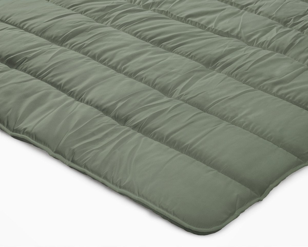 All - in one Lazy Duvet | Green | Single - 140cm (W) x 200cm (L) - The Bedding & Blankets Store