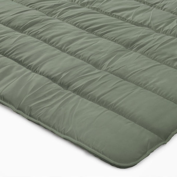 All - in one Lazy Duvet | Green | Single - 140cm (W) x 200cm (L) - The Bedding & Blankets Store