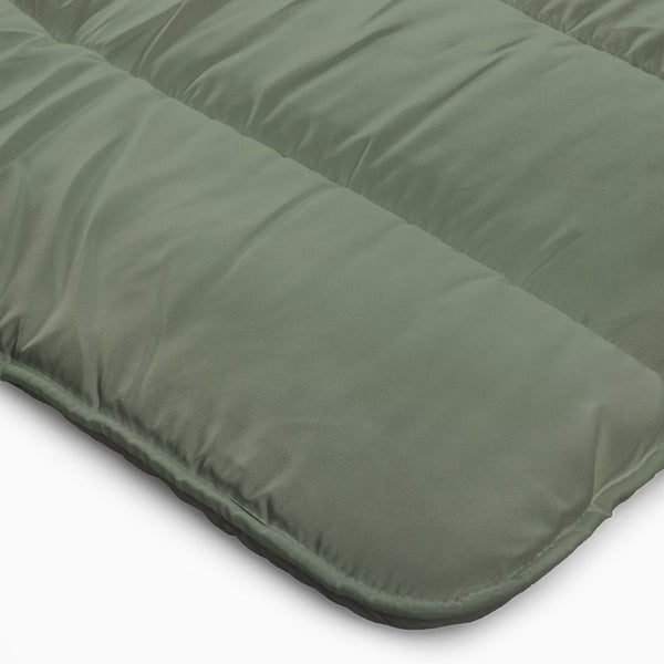 All - in one Lazy Duvet | Green/Khaki | Single - 140cm (W) x 200cm (L) - The Bedding & Blankets Store