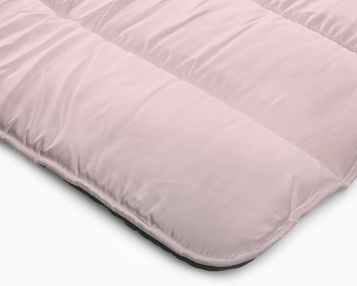 All - in one Lazy Duvet | Green/Pink | Single - 140cm (W) x 200cm (L) - The Bedding & Blankets Store
