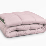 All - in one Lazy Duvet | Green/Pink | Single - 140cm (W) x 200cm (L) - The Bedding & Blankets Store