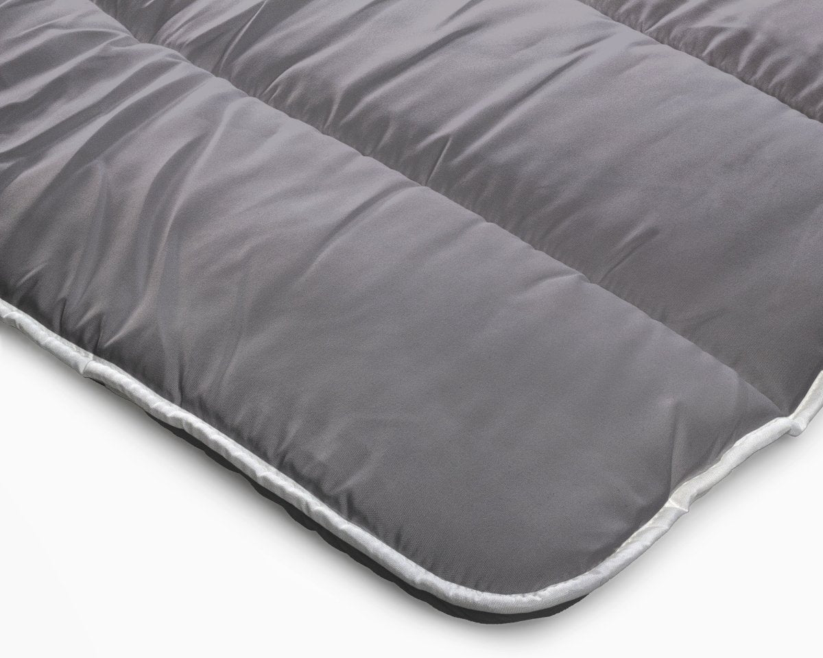 All - in - One Lazy Duvet | Grey Anthracite | Single - 140cm (W) x 200cm (L) - The Bedding & Blankets Store