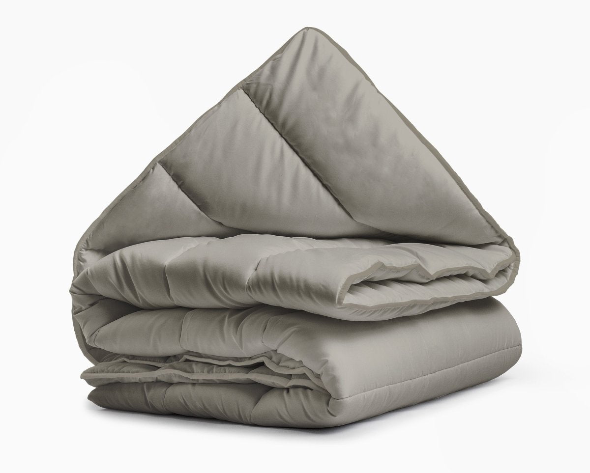 All - in one Lazy Duvet | Khaki | Single - 140cm (W) x 200cm (L) - The Bedding & Blankets Store