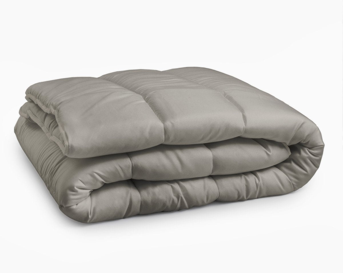 All - in one Lazy Duvet | Khaki | Single - 140cm (W) x 200cm (L) - The Bedding & Blankets Store