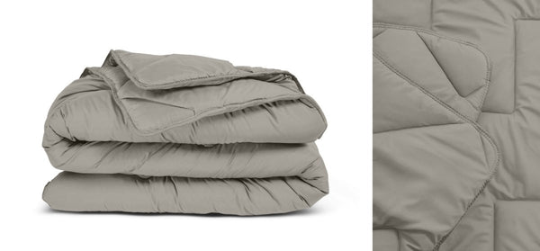 All - in one Lazy Duvet | Khaki | Single - 140cm (W) x 200cm (L) - The Bedding & Blankets Store