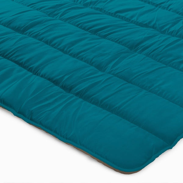 All - in - One Lazy Duvet | Teak/Plume | Single - 140cm (W) x 200cm (L) - The Bedding & Blankets Store