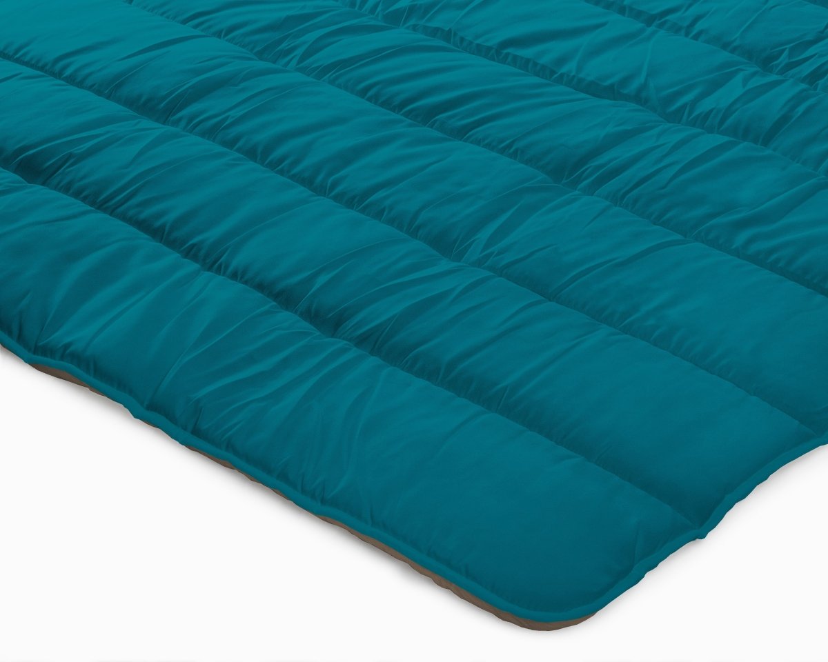 All - in - One Lazy Duvet | Teak/Plume | Single - 140cm (W) x 200cm (L) - The Bedding & Blankets Store