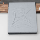 Classic Flannel Fitted Sheet | Grey | Single 90 x 200cm (L) x cm (D) - The Bedding & Blankets Store
