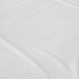 Classic Flannel Fitted Sheet | White | Single 90 x 200cm (L) x cm (D) - The Bedding & Blankets Store