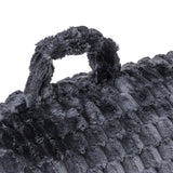 Ergonomic Bedrest Back & Neck Support Pillow | Grey Anthracite | 34cm x 50cm - The Bedding & Blankets Store