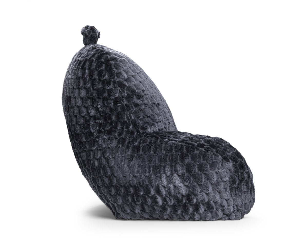 Ergonomic Bedrest Back & Neck Support Pillow | Grey Anthracite | 34cm x 50cm - The Bedding & Blankets Store