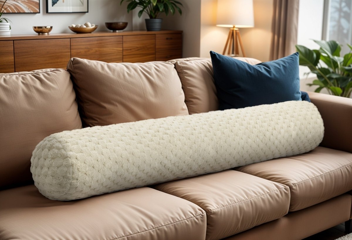 Extra - Long Body Pillow | Cream | 140cm x 20cm - The Bedding & Blankets Store