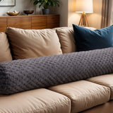 Extra - Long Body Pillow | Grey Anthracite | 140cm x 20cm - The Bedding & Blankets Store