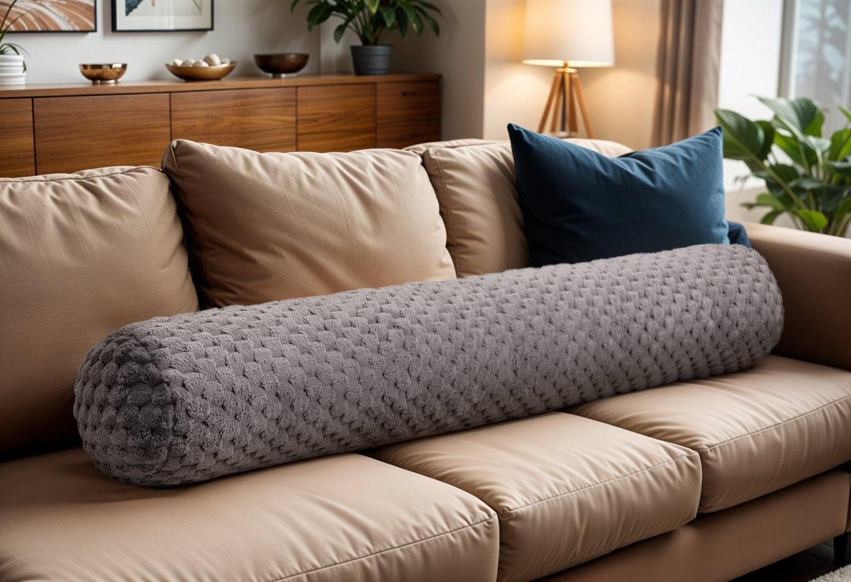 Extra - Long Body Pillow | Taupe | 140cm x 20cm - The Bedding & Blankets Store