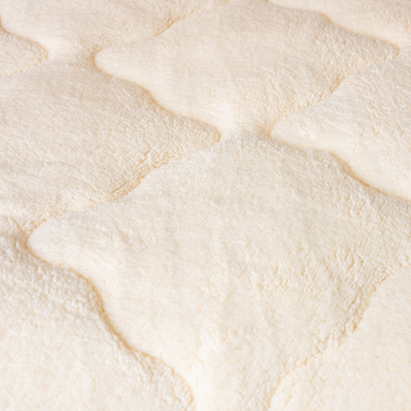 Lazy Teddy Duvet | Cream | Single - 140cm (W) x 200cm (L) - The Bedding & Blankets Store