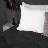 Lazy Teddy Duvet | Grey Anthracite | Single - 140cm (W) x 200cm (L) - The Bedding & Blankets Store