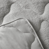 Lazy Teddy Duvet | Grey | Single - 140cm (W) x 200cm (L) - The Bedding & Blankets Store