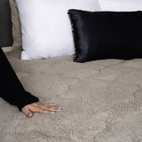 Lazy Teddy Duvet | Taupe | Single - 140cm (W) x 200cm (L) - The Bedding & Blankets Store