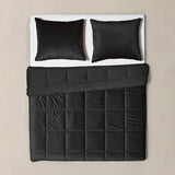 Lazy Velvet Duvet | Black | Single - 140cm (W) x 200cm (L) - The Bedding & Blankets Store