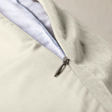 Lazy Velvet Duvet | Cream | Single - 140cm (W) x 200cm (L) - The Bedding & Blankets Store