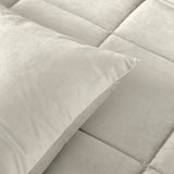 Lazy Velvet Duvet | Cream | Single - 140cm (W) x 200cm (L) - The Bedding & Blankets Store