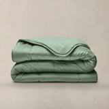 Lazy Velvet Duvet | Green | Single - 140cm (W) x 200cm (L) - The Bedding & Blankets Store