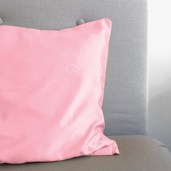 Luxury Satin Microfibre Beauty Skin Care Pillowcase | Pink | 60cm x 70cm - The Bedding & Blankets Store