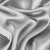 Luxury Satin Microfibre Beauty Skin Care Pillowcase | Silver | 60cm x 70cm - The Bedding & Blankets Store