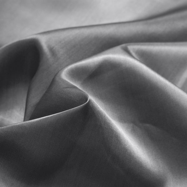 Luxury Satin Microfibre Duvet Cover Set Beauty Skin Care | Anthracite | Double - 200cm (W) x 220cm (L) - The Bedding & Blankets Store
