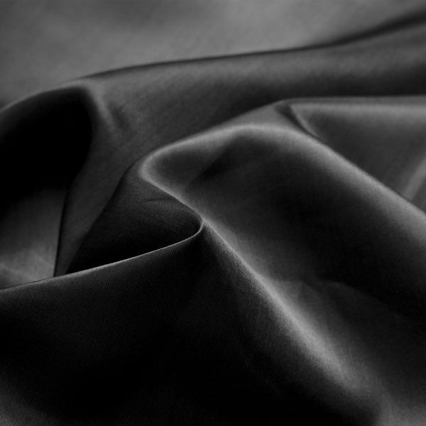 Luxury Satin Microfibre Duvet Cover Set Beauty Skin Care | Black | Single - 140cm (W) x 220cm (L) - The Bedding & Blankets Store