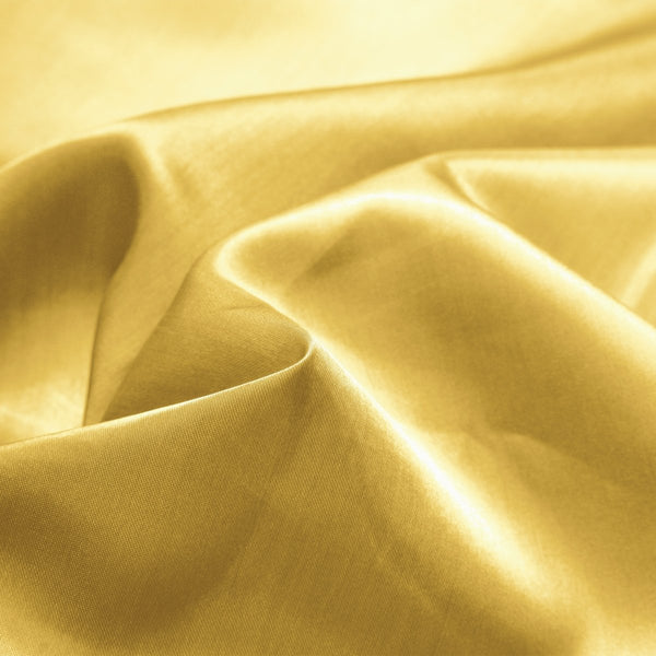 Luxury Satin Microfibre Duvet Cover Set Beauty Skin Care | Gold | Single - 140cm (W) x 220cm (L) - The Bedding & Blankets Store