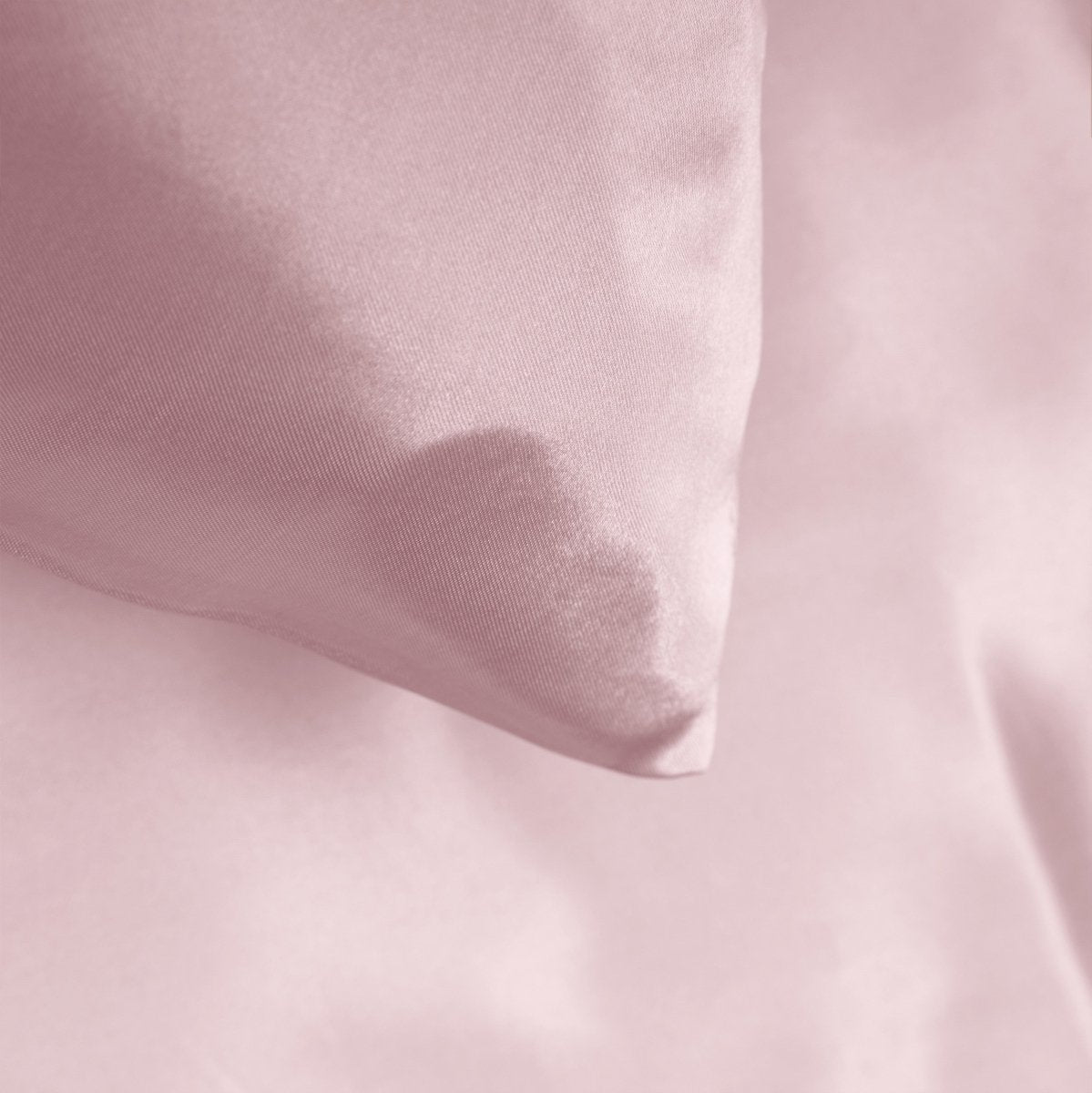 Luxury Satin Microfibre Duvet Cover Set Beauty Skin Care | Pink | Single - 140cm (W) x 220cm (L) - The Bedding & Blankets Store