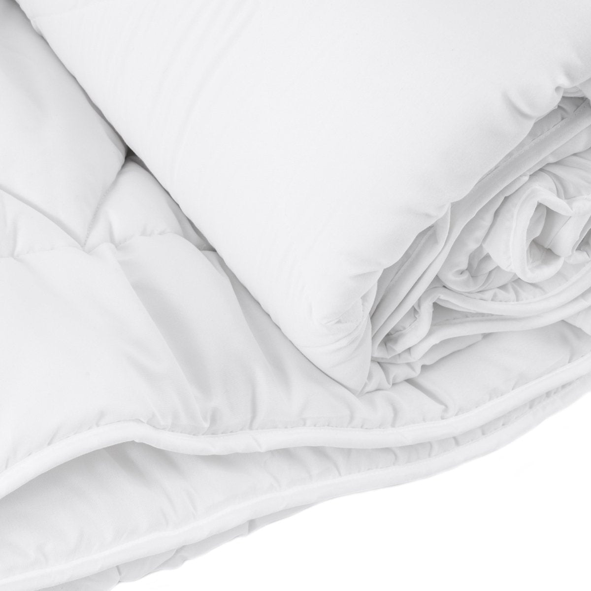 Micro Touch All - Season Duvet | White | Single - 140cm (W) x 200cm (L) - The Bedding & Blankets Store