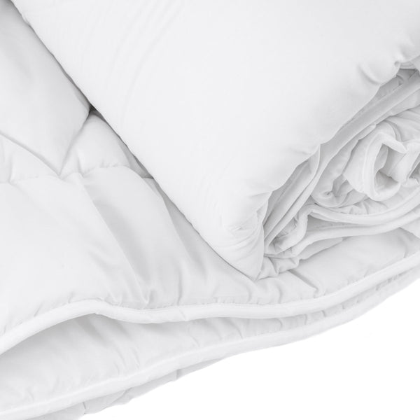 Micro Touch All - Season Duvet | White | Single - 140cm (W) x 200cm (L) - The Bedding & Blankets Store