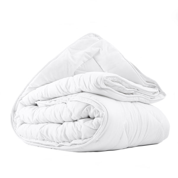 Micro Touch All - Season Duvet | White | Single - 140cm (W) x 200cm (L) - The Bedding & Blankets Store