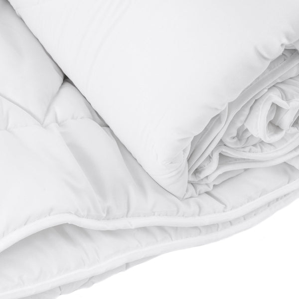 Micro Touch All - Season Duvet | White | Single - 140cm (W) x 200cm (L) - The Bedding & Blankets Store