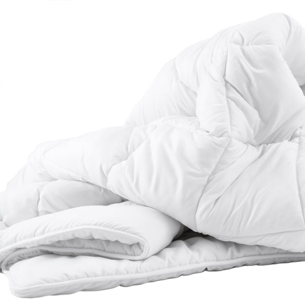 Micro Touch Lightweight Duvet | White | Single - 140cm (W) x 200cm (L) - The Bedding & Blankets Store